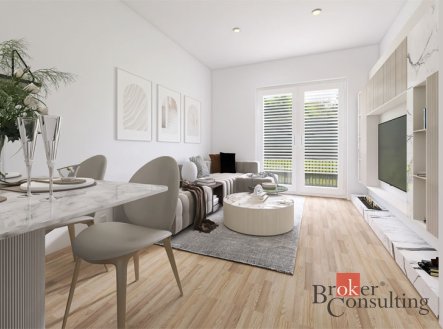 Prodej bytu, 2+kk, 45,33 m²