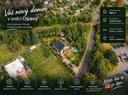 Prodej pozemku pro bydlení, 986 m²