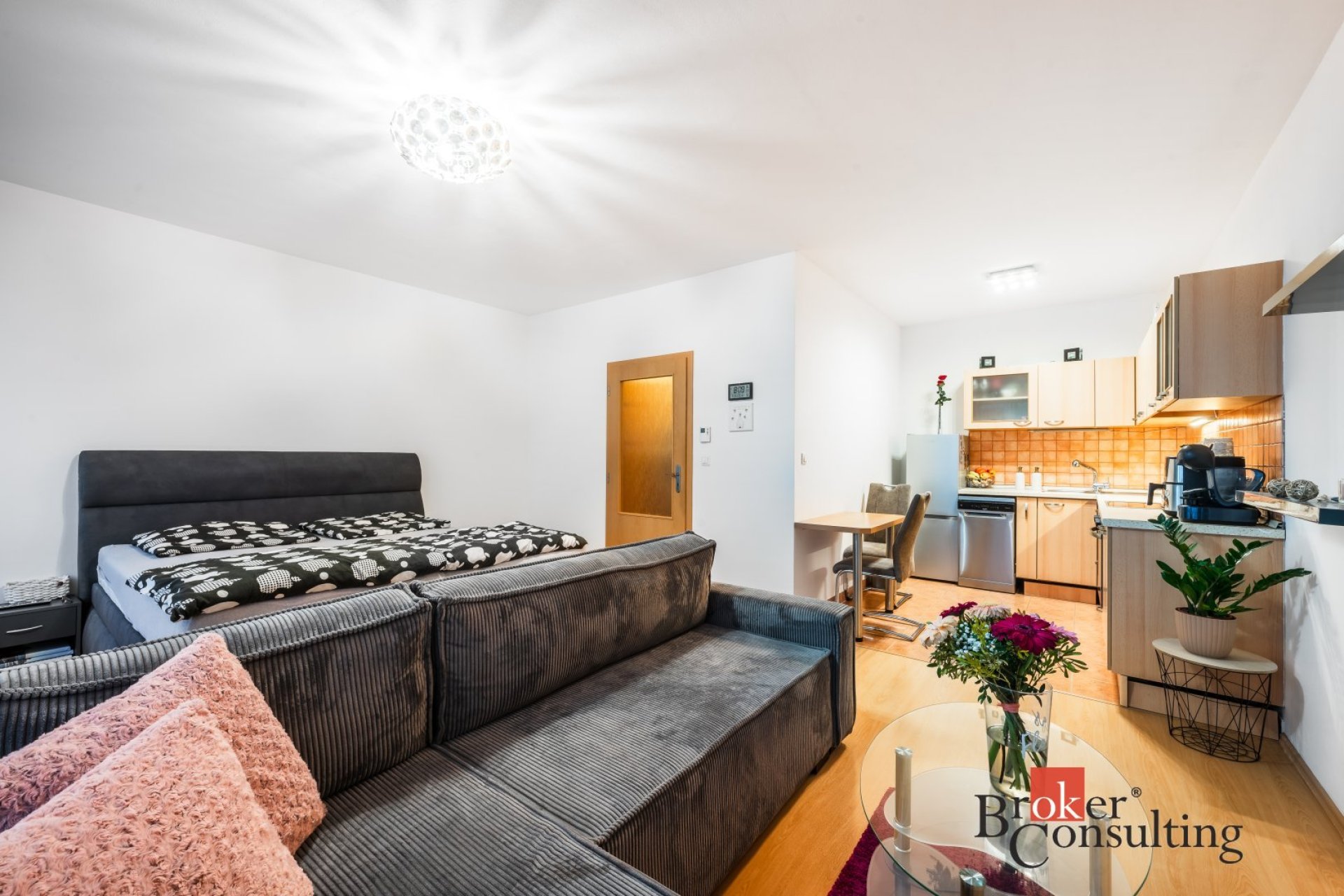 Prodej, byty/1+kk, 40 m2, Holzova 2846/21, Líšeň, 62800 Brno-Líšeň [ID 89967]
