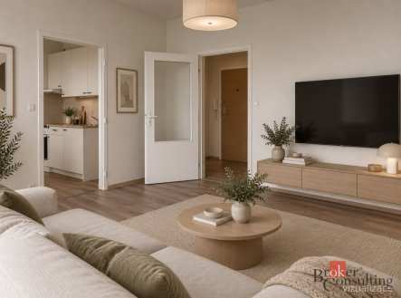 Prodej bytu, 2+1, 45 m²