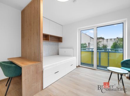 Pronájem bytu, 1+kk, 24 m²