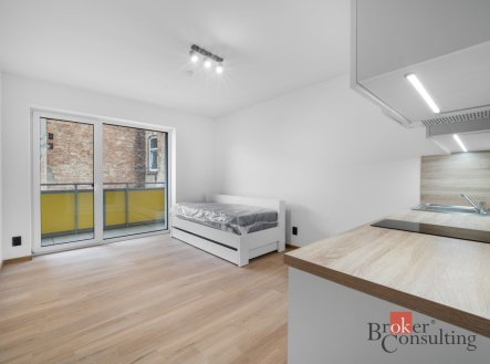 Pronájem bytu, 1+kk, 23 m²