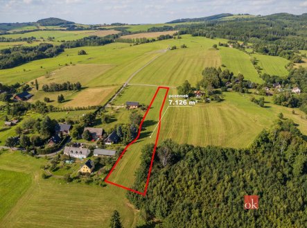 Prodej pozemku, trvalý travní porost, 7 126 m²