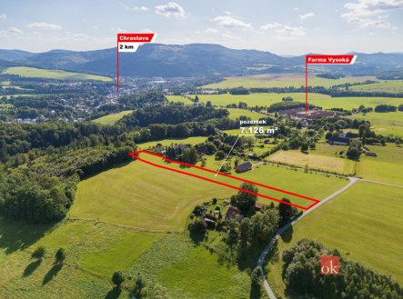 Prodej pozemku, trvalý travní porost, 7 126 m²