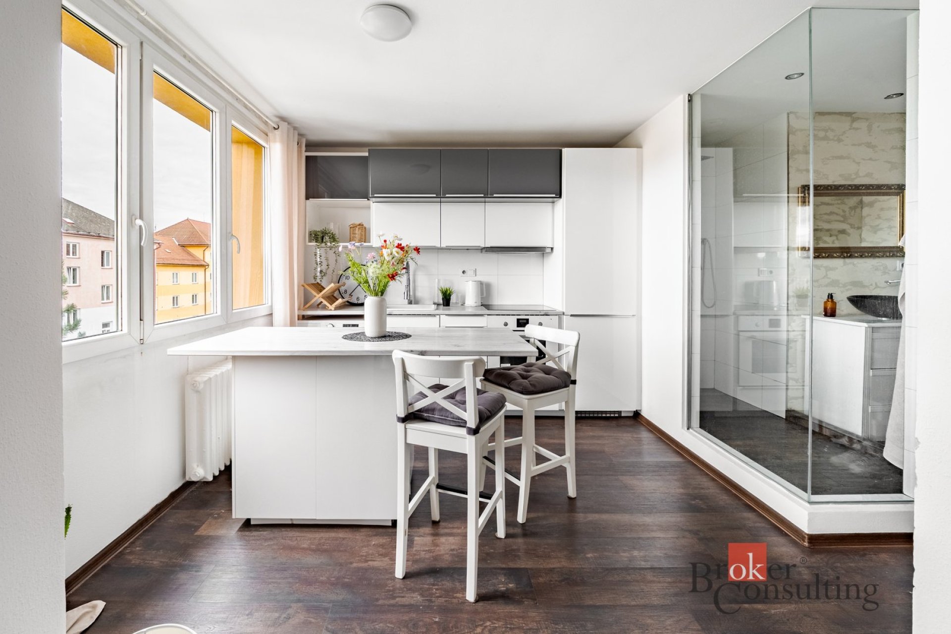 Pronájem, byty/1+1, 38 m2, Nerudova 2168/20, 37004 České Budějovice, České Budějovice [ID 90609]