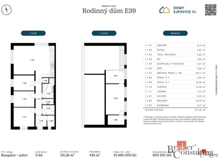 Prodej domu/vily, 131 m²