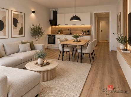 Pronájem bytu, 1+kk, 35 m²