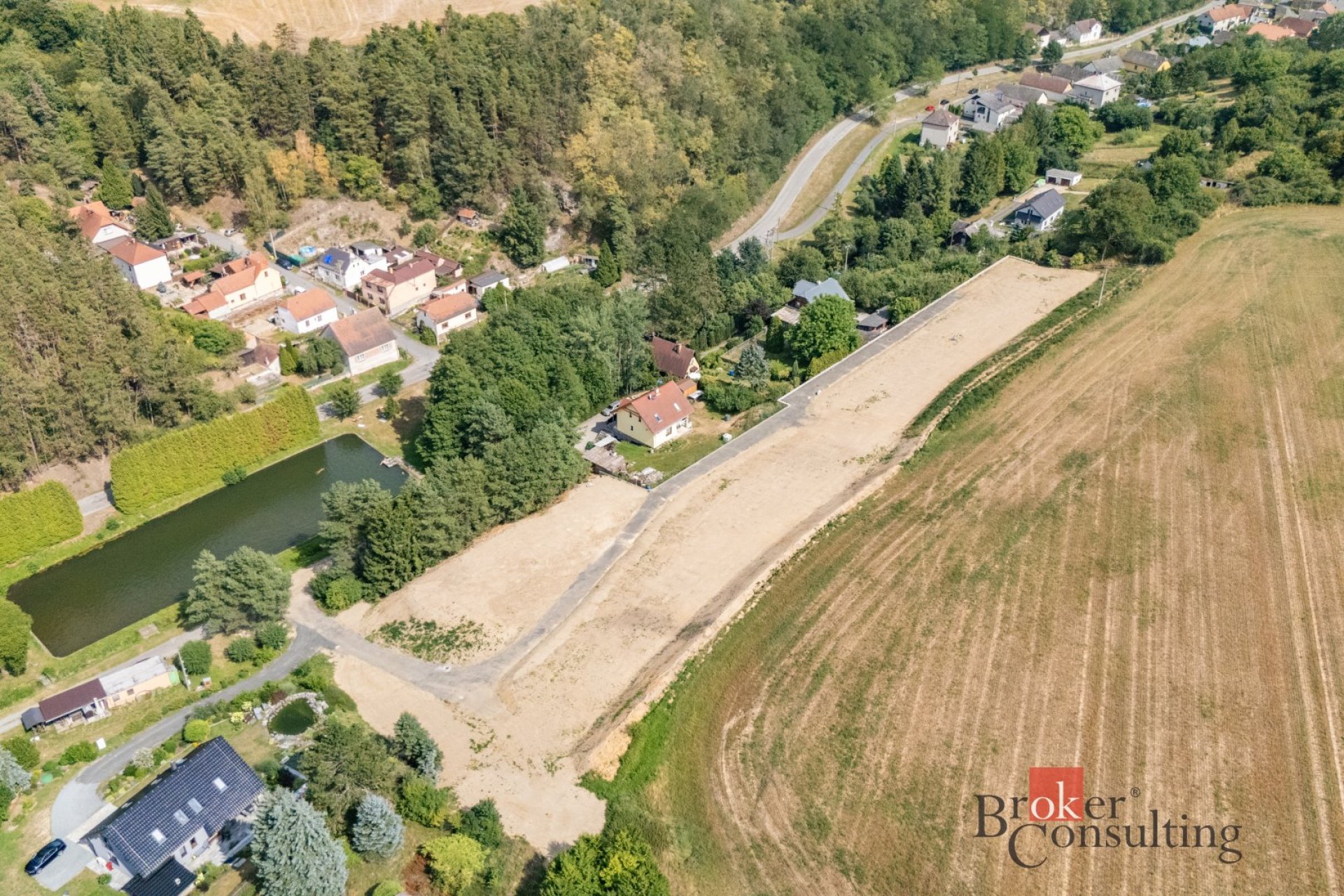 Prodej, pozemky/bydlení, 801 m2, 33011 Hromnice, Plzeň-sever [ID 89690]