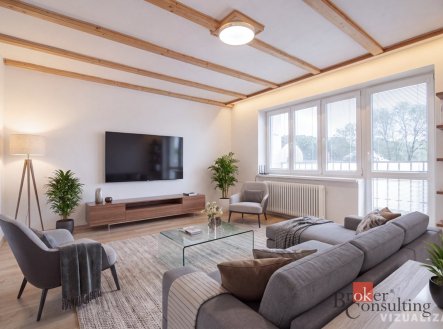 Pronájem bytu, 3+1, 75 m²