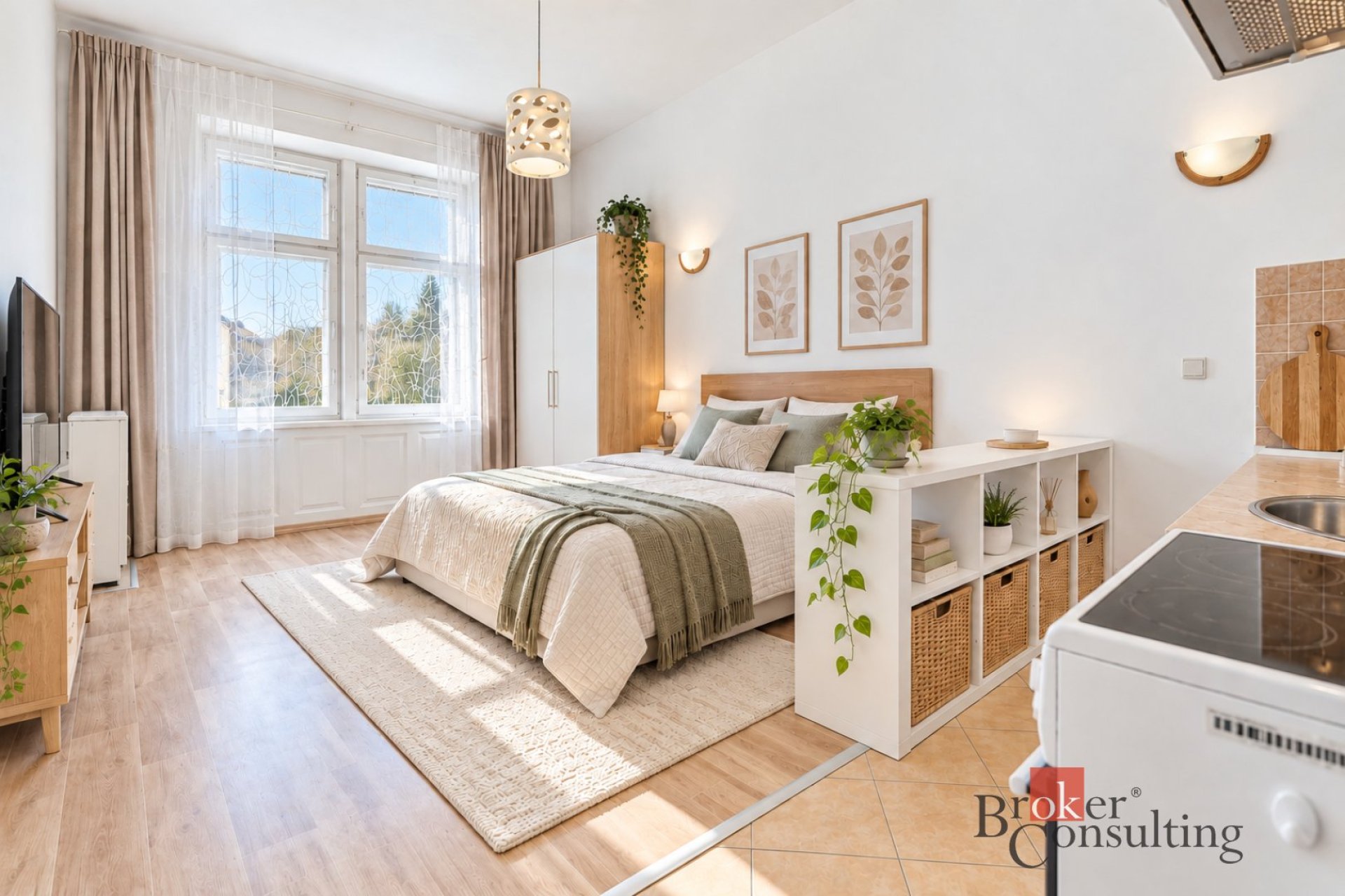 Pronájem, byty/1+kk, 35 m2, Eliščino nábřeží 310/21, 50003 Hradec Králové, Hradec Králové [ID 91342]