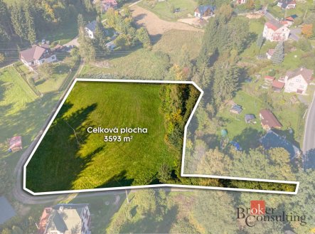Prodej pozemku pro bydlení, 3 593 m²