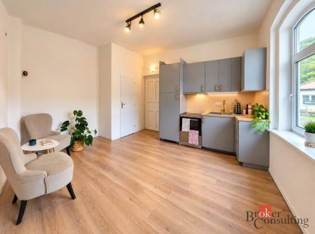 Pronájem bytu, 2+kk, 32,6 m²