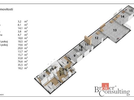 Prodej domu/vily, 185 m²