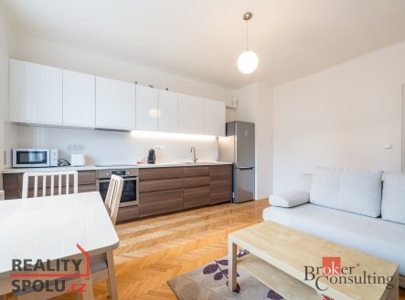 Pronájem bytu, 2+kk, 49,9 m²