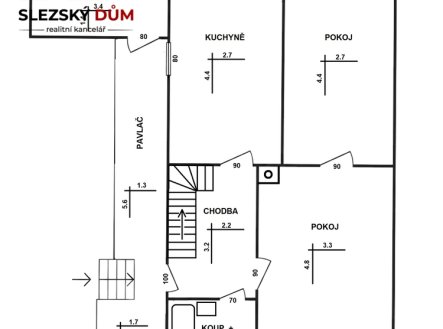 Prodej chaty/rekreačního objektu, 68 m²