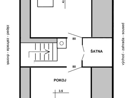 Prodej domu/vily, 68 m²