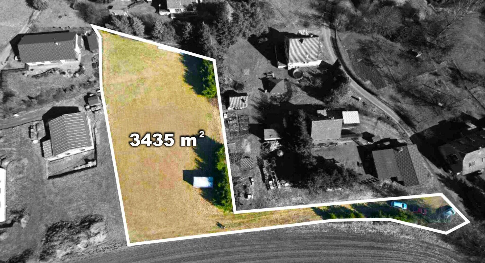 Výjimečný pozemek 3 435 m² v Rudolticích – prostor, soukromí a jistota investice