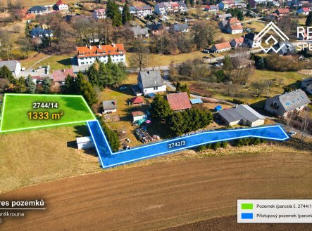 Prodej pozemku pro bydlení, 1 333 m²