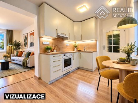 Pronájem bytu, 2+kk, 36 m²