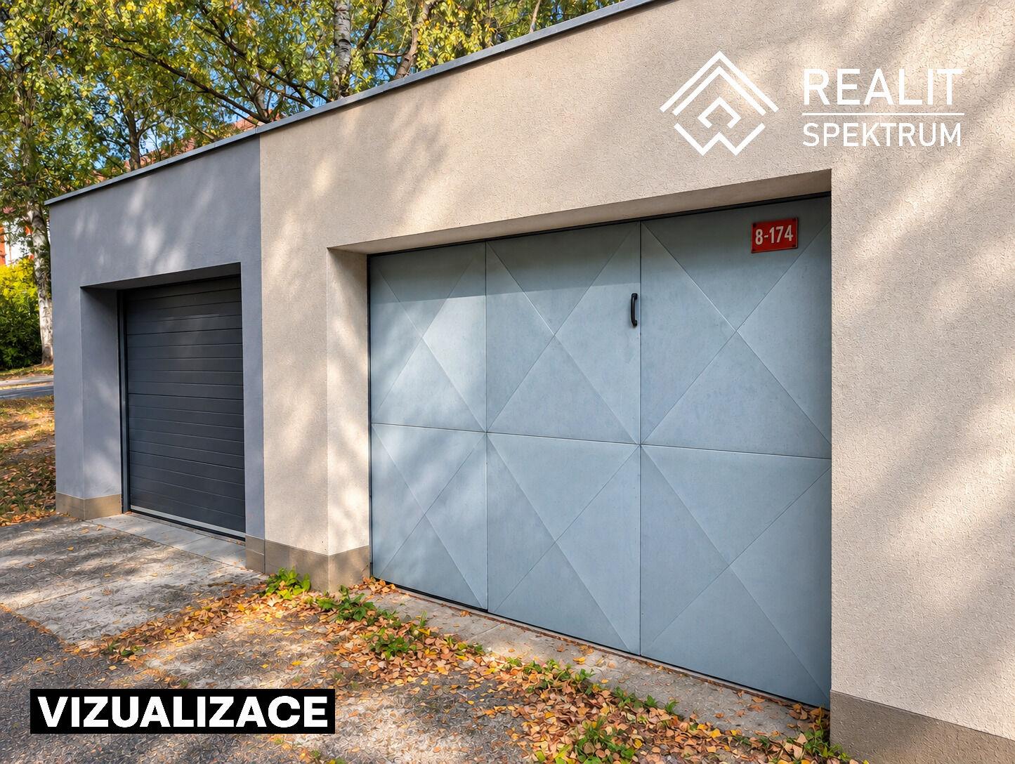 Zděná garáž 22 m² na Dukle, Ústí nad Orlicí