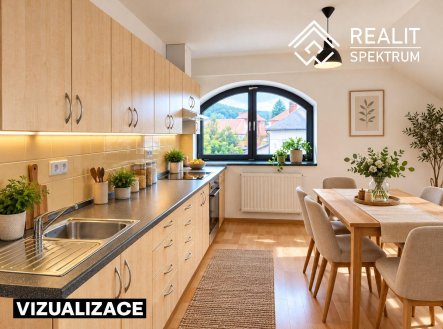 Pronájem bytu, 2+kk, 58 m²