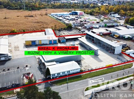 Pronájem komerčního objektu, průmyslový areál, 1 000 m²