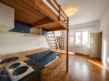 Pronájem bytu, 1+kk, 22 m²