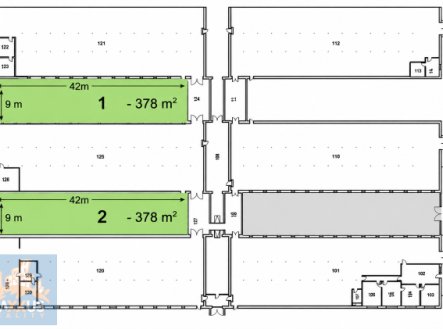 Pronájem pozemku pro komerční výstavbu, 378 m²