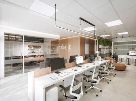 Pronájem obchodní prostory, 80 m²