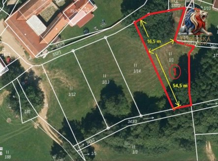 Prodej pozemku pro bydlení, 982 m²