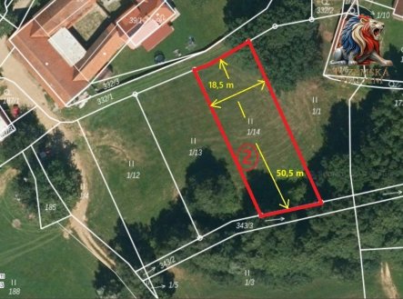 Prodej pozemku pro bydlení, 955 m²
