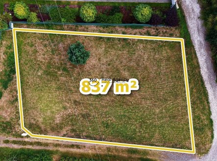 Prodej pozemku, ostatní, 837 m²