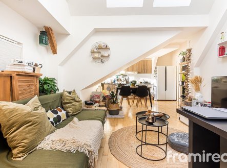 Pronájem bytu, 2+kk, 49 m²