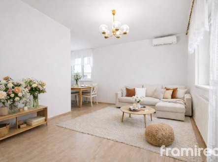 Prodej bytu, 2+kk, 56 m²
