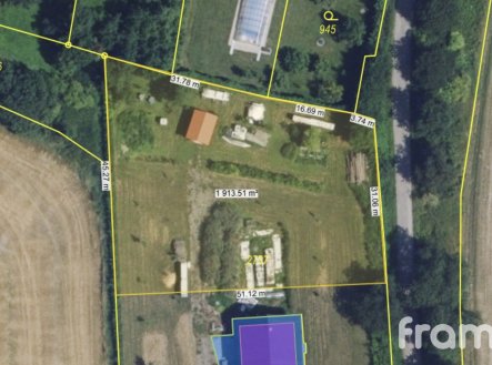 Prodej pozemku pro bydlení, 1 950 m²