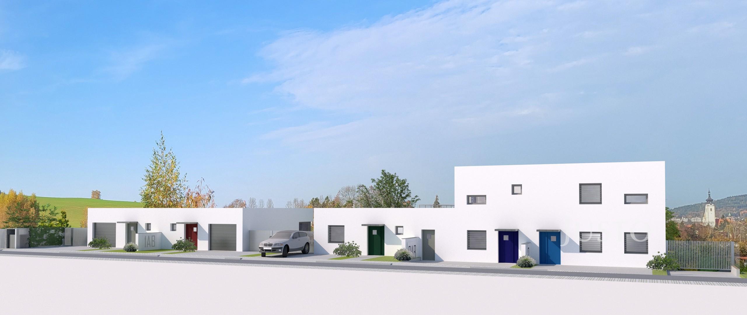 Prodej mezonetového 4+kk, 99 m² + terasa 46 m² + zahrada 326 m2 + parkovací stání