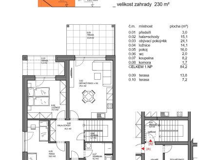 Prodej bytu, 3+kk, 105 m² obrázek