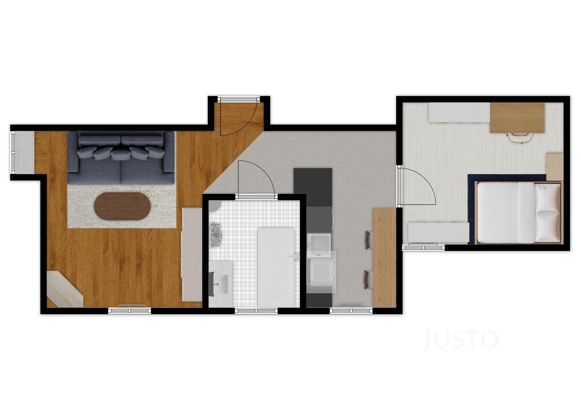 Prodej 2+kk, 51 m², Stará Vráž u Písku