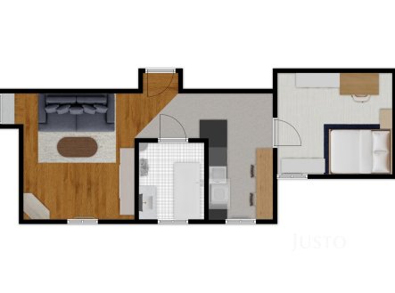 Prodej bytu, 2+kk, 51 m²
