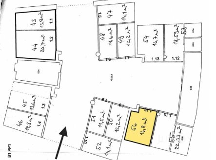 Prodej , 16 m²