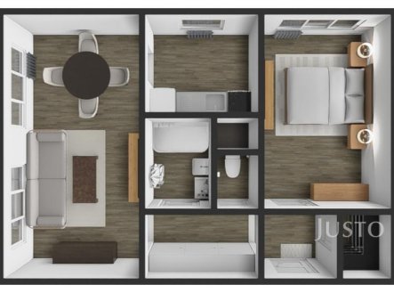 Prodej bytu, 2+1, 46 m²
