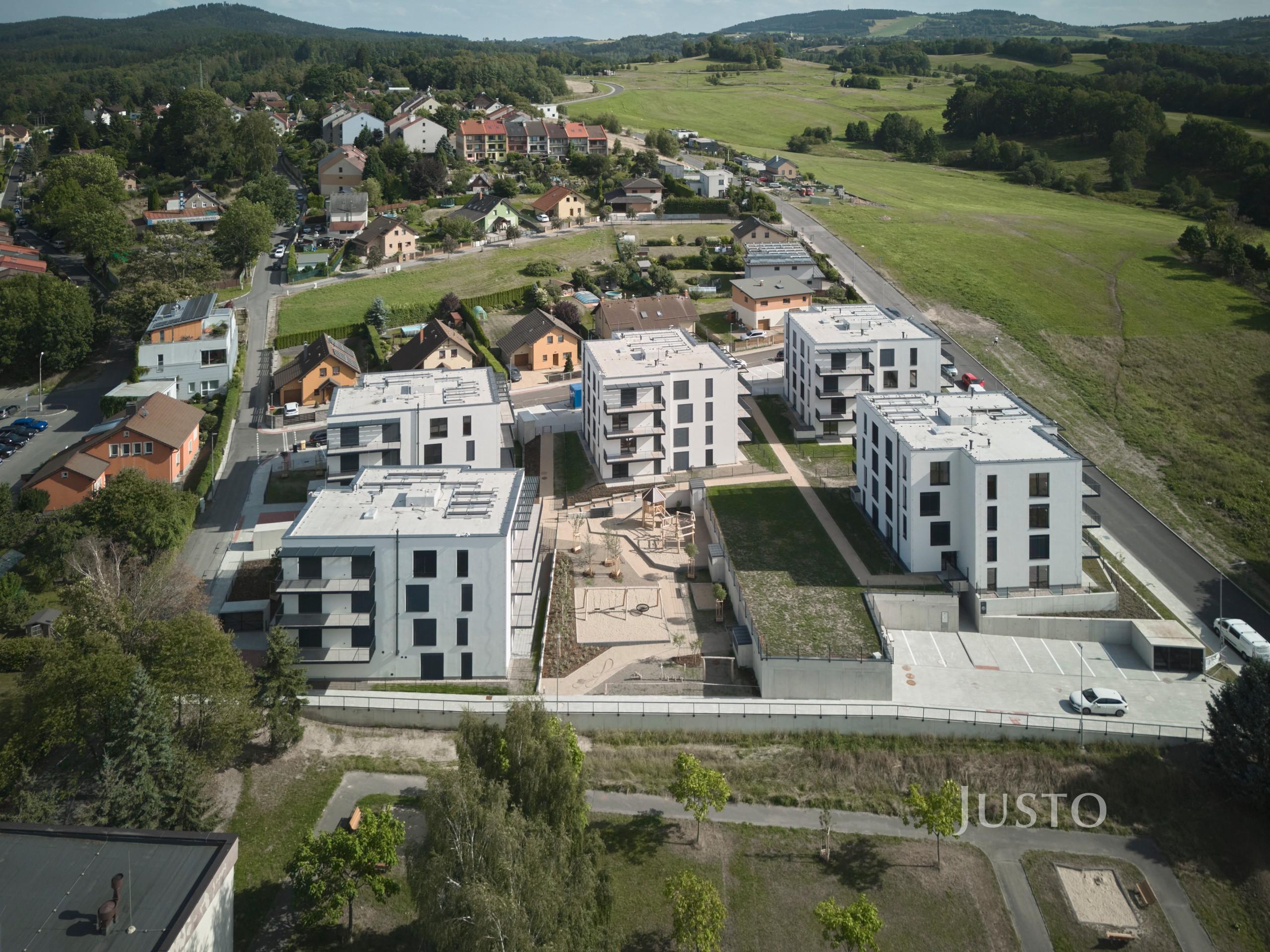 Prodej 3+kk 73,7 m² + balkón 17,5 m² + parkování
