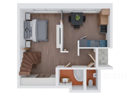 Prodej bytu, 1+kk, 42 m²