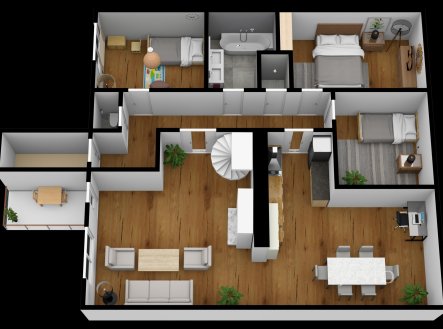 Pronájem bytu, 5+1, 114 m²