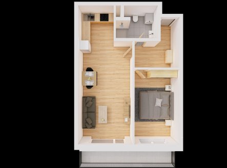 Prodej bytu, 2+kk, 70 m²