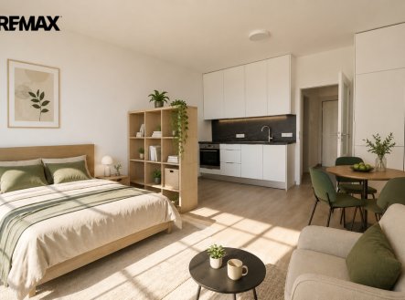 Pronájem bytu, 1+kk, 30 m²