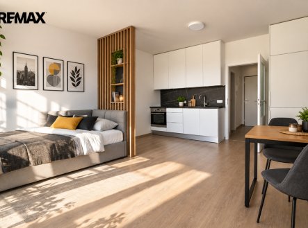 Pronájem bytu, 1+kk, 30 m²