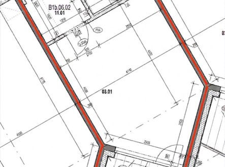 Pronájem bytu, 1+kk, 43 m²
