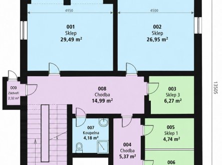Prodej jiné komerční nemovitosti, 61 m²