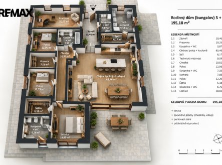 Prodej domu/vily, 195 m²